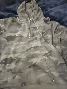 DIXXON Gray Camo Pullover Hoodie